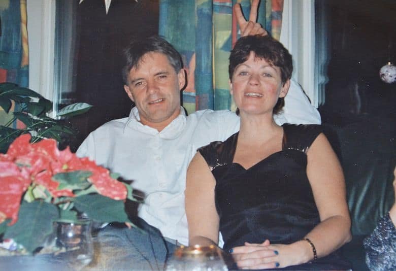 Jan Åge og samboer Anne Lise i 1989